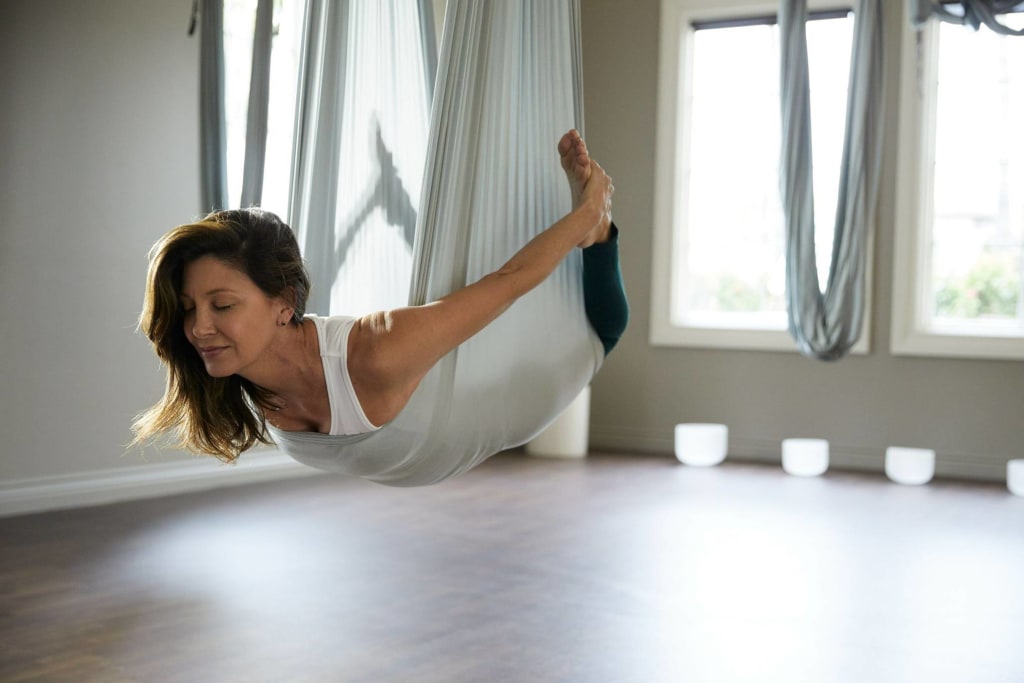 Miraval Aerial Yoga